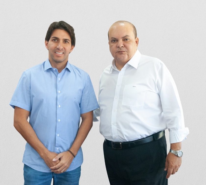 Ladeado do governador reeleito, Cristiano Araújo (MDB) tem a confiança de Ibaneis Rocha para a nova missão. Foto- reprodução das redes sociais.