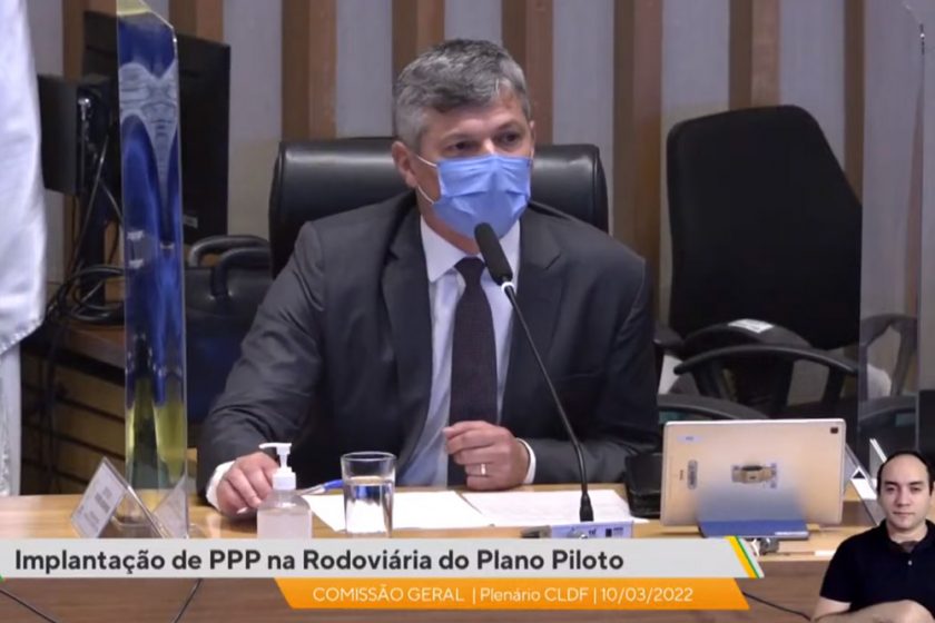 Valter-Casimiro-12dfmobilidade Valter Casimiro garantiu que o foco não é explorar os permissionários, que continuarão pagando os preços públicos como acontece hoje - Foto: CLDF