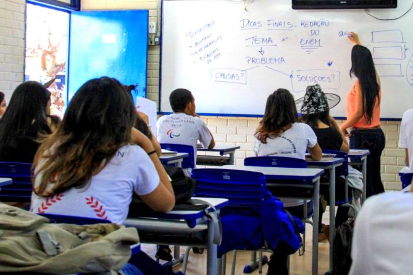 Sala de aula -  Foto: Agência Brasília