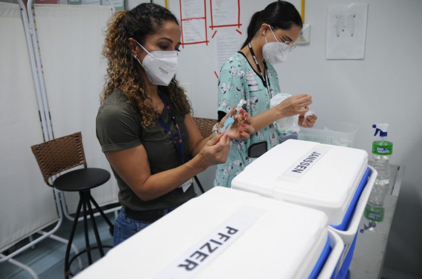 Além da vacina contra covid-19, serão ofertados imunizantes da influenza e da pólio | Foto: Lúcio Bernardo Jr/Agência Brasília