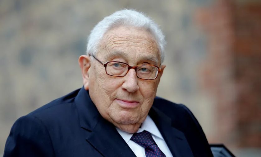 Henry Kissinger fotografado na Alemanha, em setembro de 2015 — Foto: Fabrizio Bensch